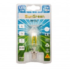 LED Filament Kron E14 2W (16W)